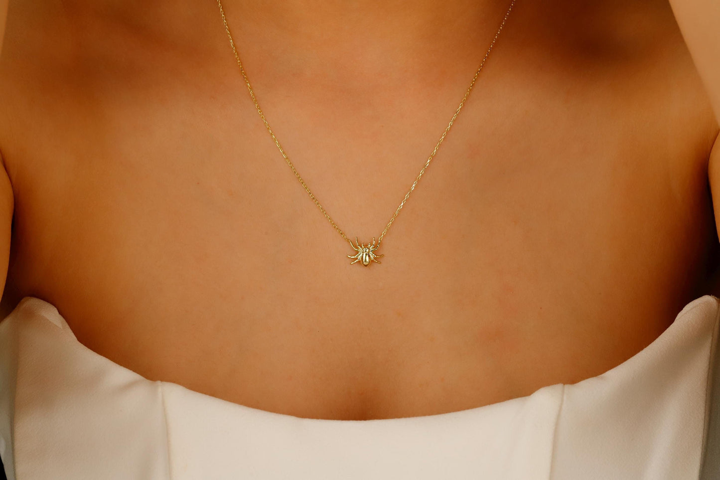 Spider Web Necklace