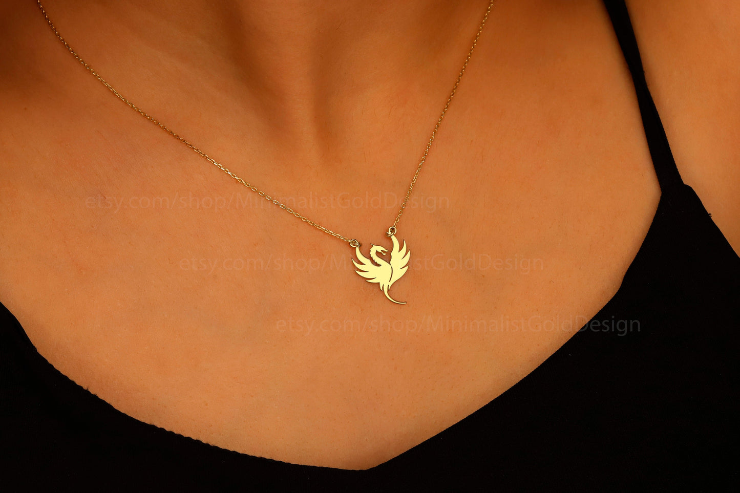 Dragon Spirit Necklace | Silver, Gold & Rose Gold | Symbol of Strength for Friendship & Chinese New Year