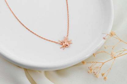 Webweaver Designs Spider Web Necklace - Intricate Handcrafted Elegance for Bold Statement Makers