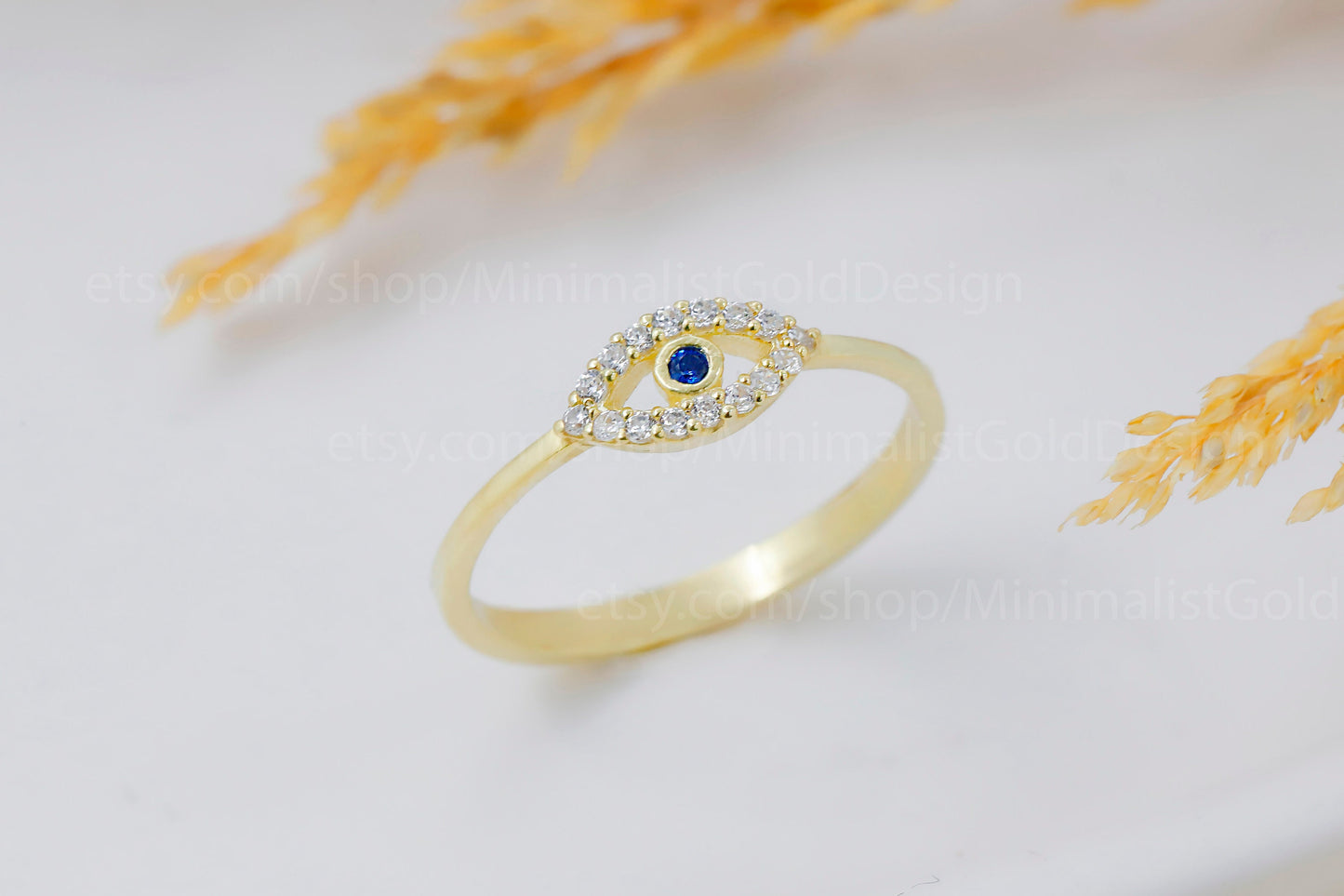 Elysian Evil Eye Rings – Stylish Protection Against Negativity