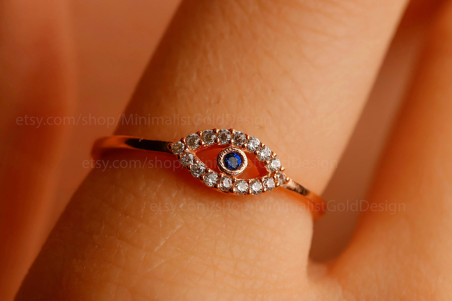 Elysian Evil Eye Rings – Stylish Protection Against Negativity