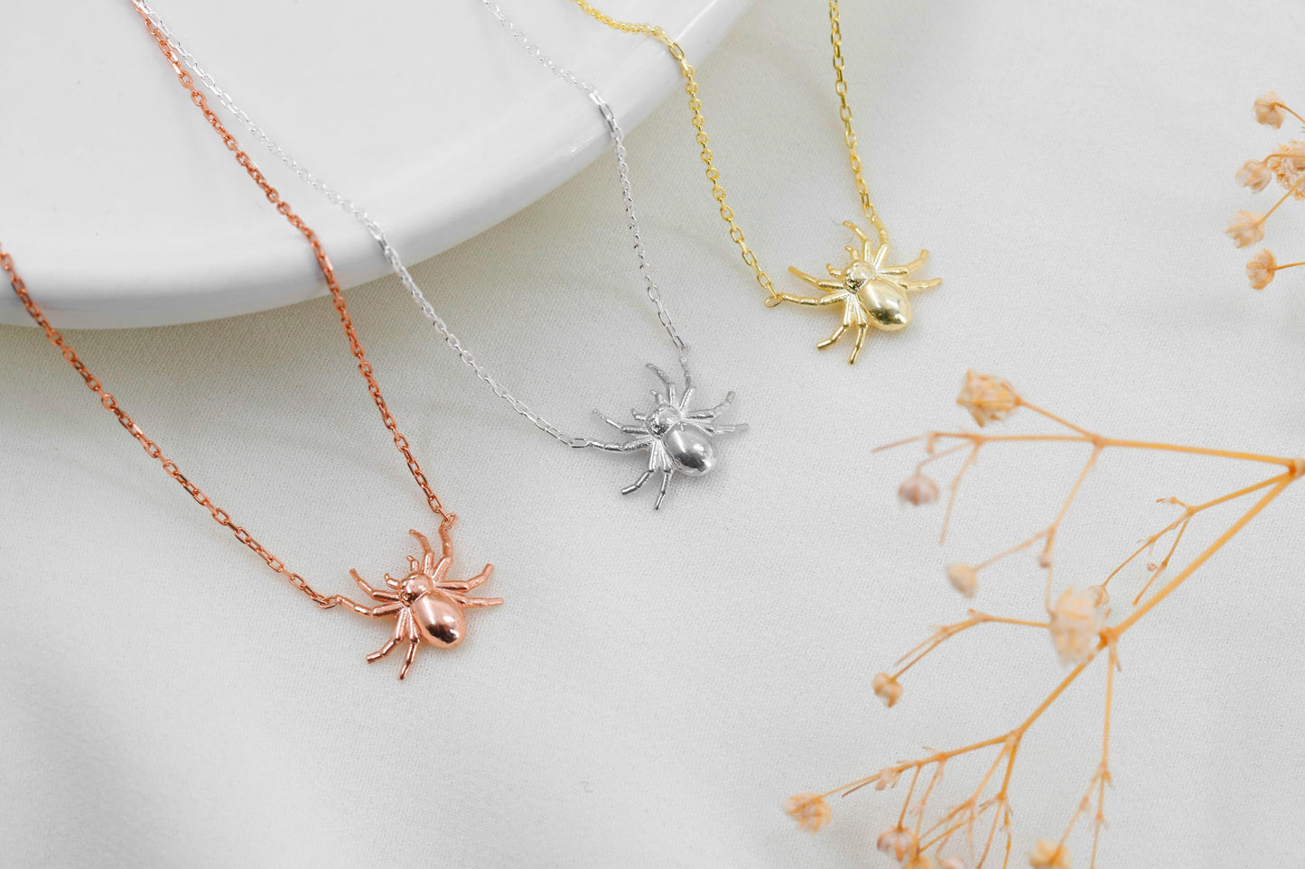 Spider Web Necklace