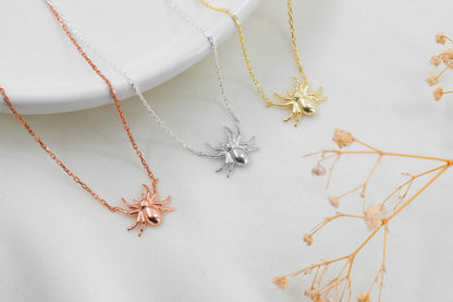 Webweaver Designs Spider Web Necklace - Intricate Handcrafted Elegance for Bold Statement Makers