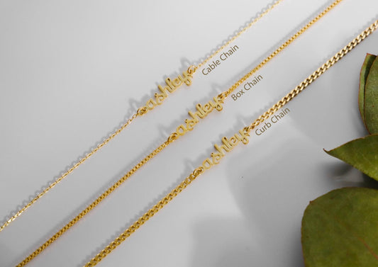 Personalized Sterling Silver Multiple Name Necklace: New Mother Gift