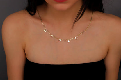 Initials by Design Personalized Station Name Necklace – Celebrate Your Uniqueness