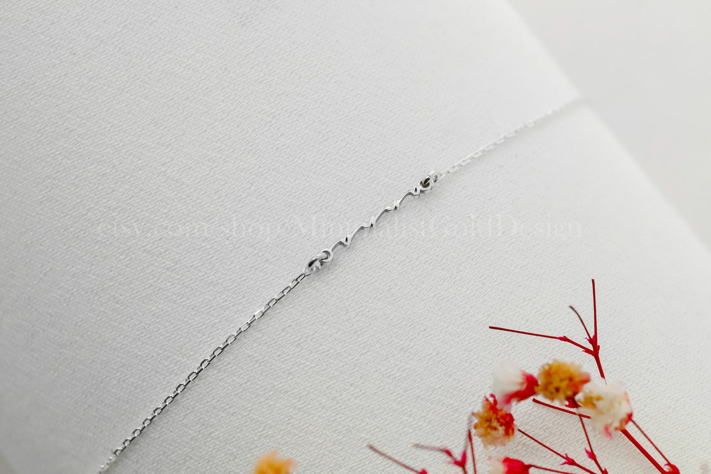 Personalized 14K Gold Filled Tiny Name Bracelet | Dainty Custom Jewelry | Perfect Gift for Mom