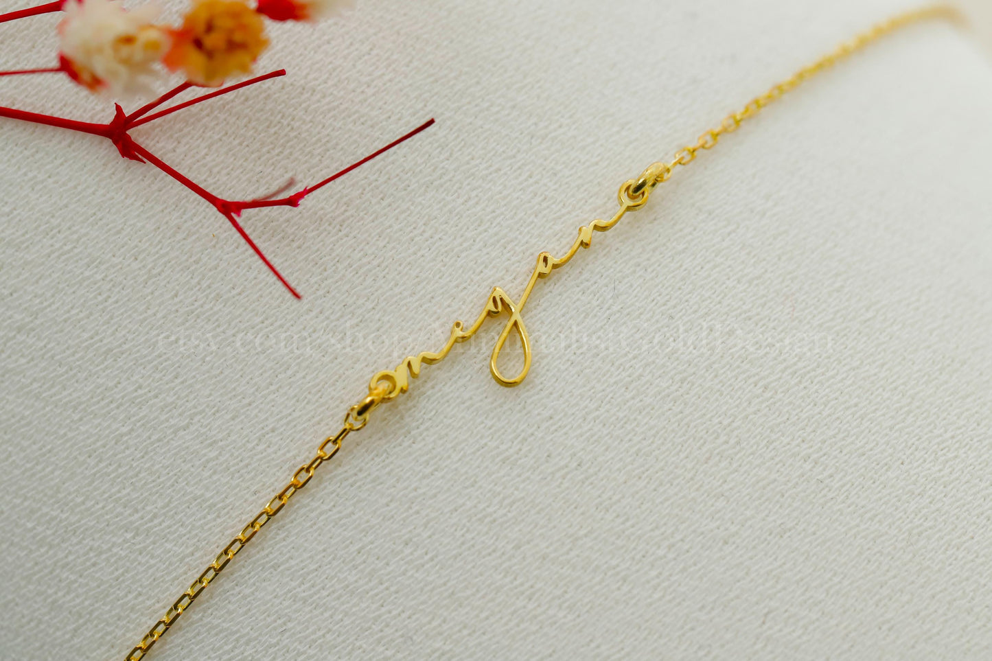 Dazzling Dreams Name Bracelet - Dainty Custom Jewelry for Her