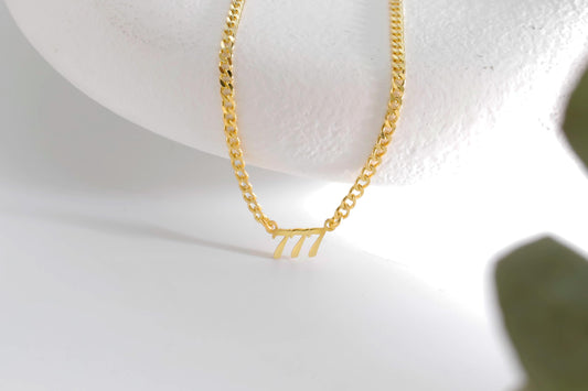 Angel Aura Jewelry Angel Number Necklace - Empowering Design for Spiritual Growth