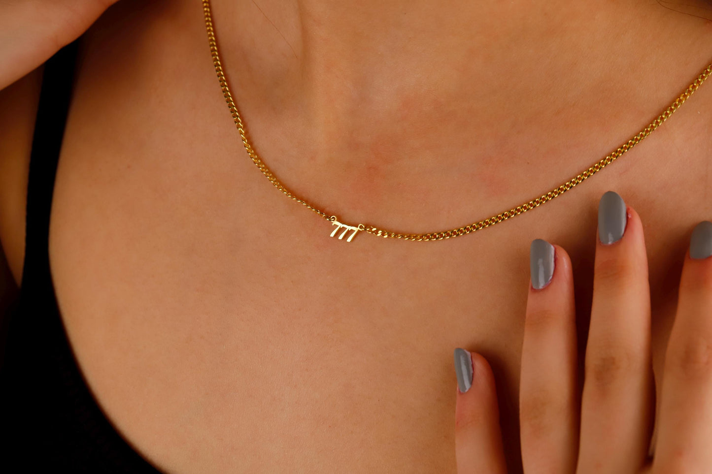Angel Aura Jewelry Angel Number Necklace - Empowering Design for Spiritual Growth