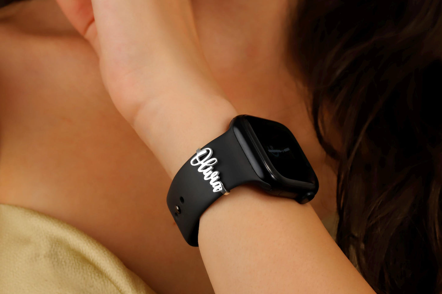 Watch Band Charm in Sterling Silver