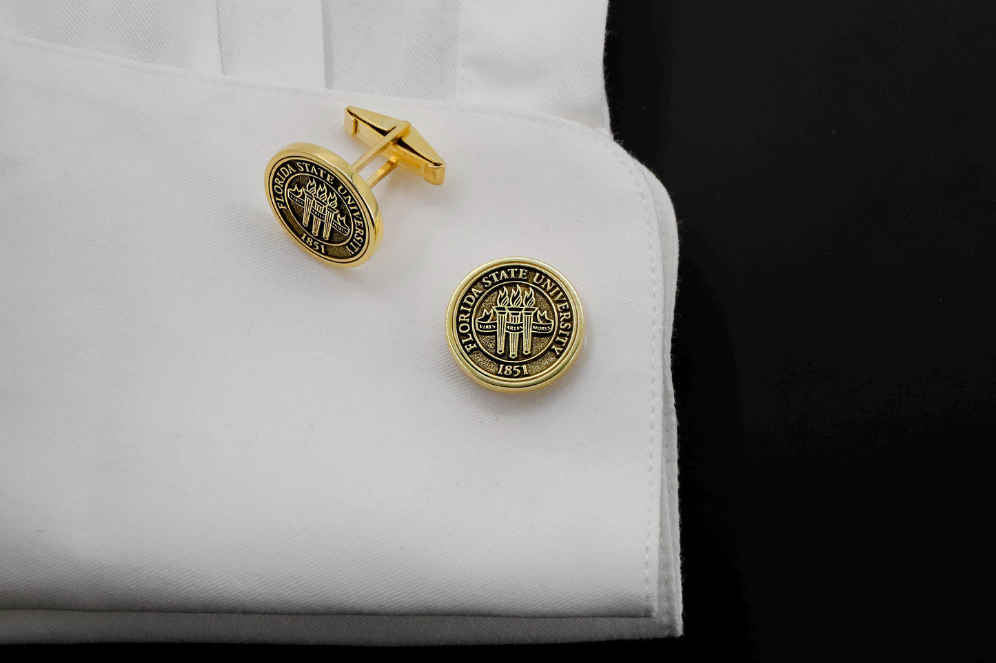 SilverCraft Personalized 925 Sterling Silver Cufflinks