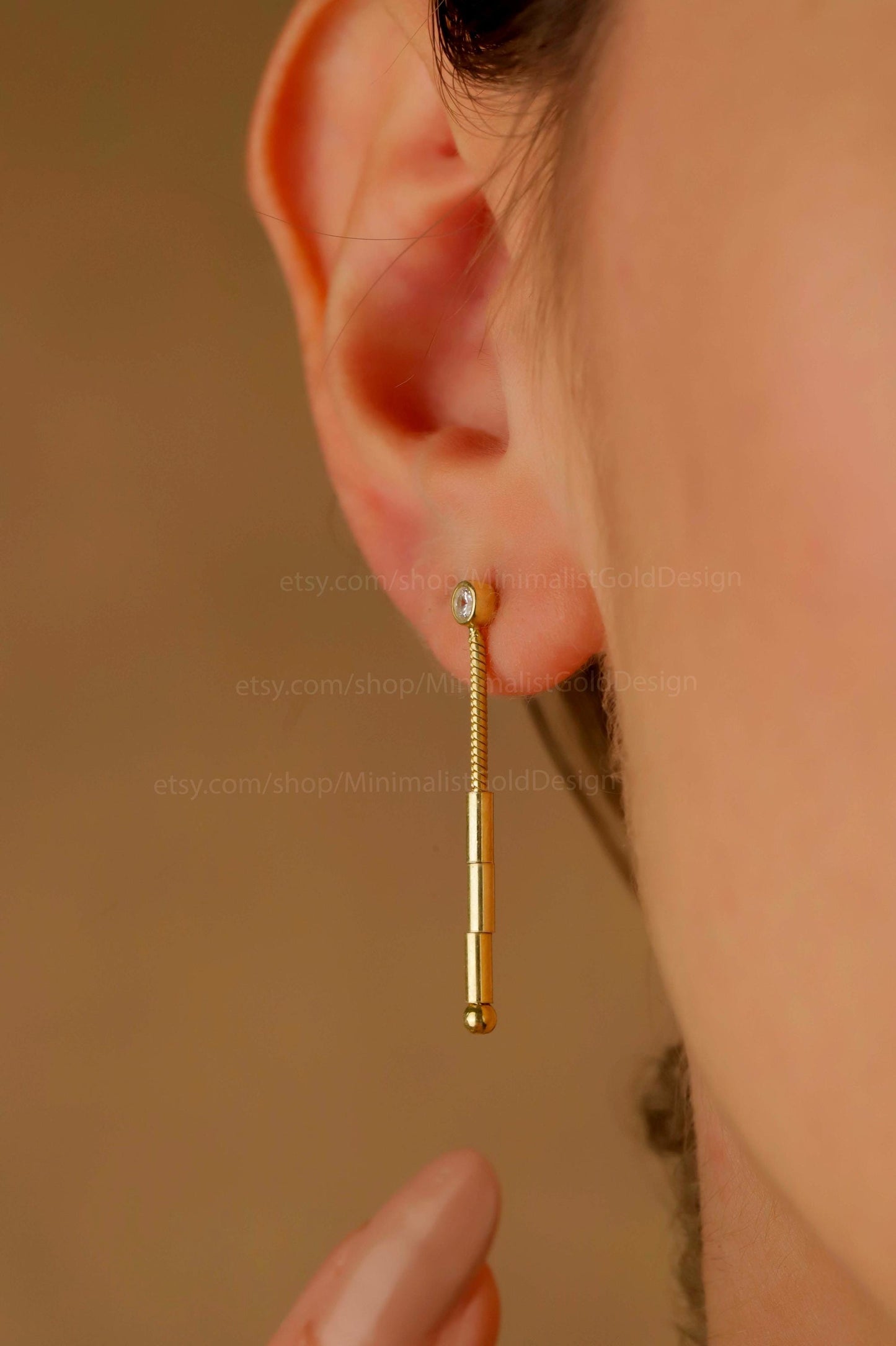 Morse Code Dangle Earrings - Meaningful Couples Gift for Friends