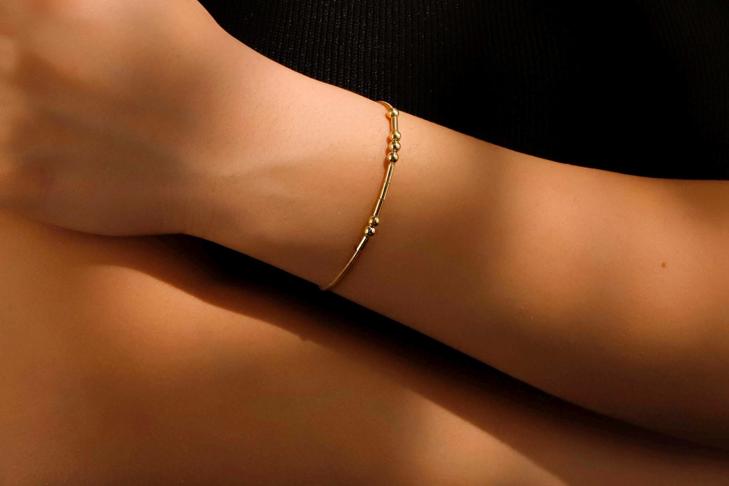 SilverGlow Morse Code Bracelet - Customizable Hidden Message Jewelry