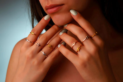 Pride & Joy Sterling Silver Gender Symbol Ring - Celebrate Lesbian & Non-Binary Empowerment