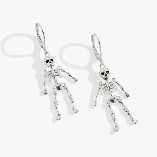 Skeleton Drop Earring