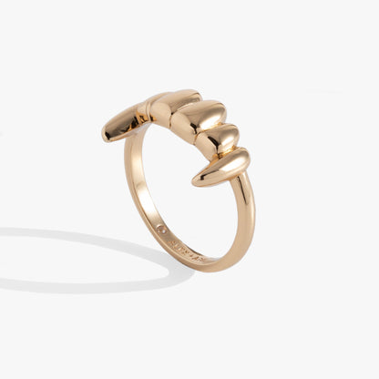 Vampire Teeth Fangs Ring